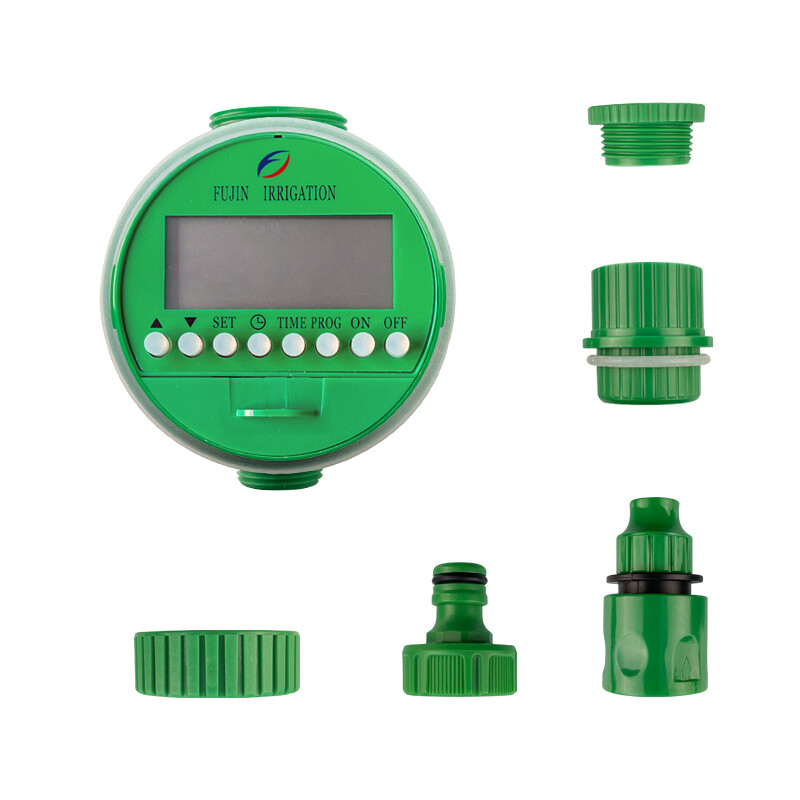 FUJIN IRRIGATION Automatický digitálny časovač zavlažovania 1. generácie s LCD displejom, elektronický ovládač zavlažovania domácnosti FJKA111-1