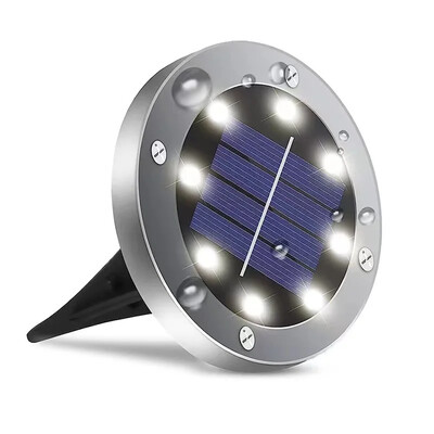 IP68 LED vonkajšie solárne pozemné svetlo Solárne chodníkové palubné svetlá Podzemné svetlo Dvor Príjazdová cesta Trávnik Záhradné dekoračné osvetlenie