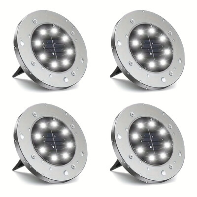 IP68 LED vonkajšie solárne pozemné svetlo Solárne chodníkové palubné svetlá Podzemné svetlo Dvor Príjazdová cesta Trávnik Záhradné dekoračné osvetlenie