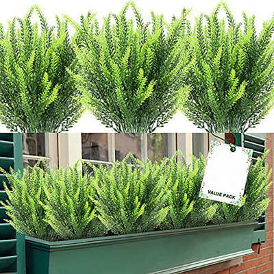 3/5/10 τεμ. Τεχνητά λουλούδια Συσσωρευμένα Πλαστικά Πακέτο Λεβάντας Ψεύτικα φυτά Μπουκέτο γαμήλιου χαλινού Εσωτερική εξωτερική κουζίνα σπιτιού