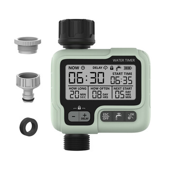 Garden Automatic Watering Timer Mini Big Screen Digital Irigation Machine Home Outdoor Spray Irigation Timer Εξοικονόμηση νερού/χρόνου