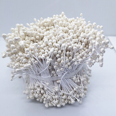 500db/táska 1/3mm barkácsolás mesterséges mini gyöngyvirág porzó bibe Overall esküvői buli lakberendezési karácsonyi kiegészítők