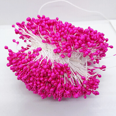 500db/táska 1/3mm barkácsolás mesterséges mini gyöngyvirág porzó bibe Overall esküvői buli lakberendezési karácsonyi kiegészítők