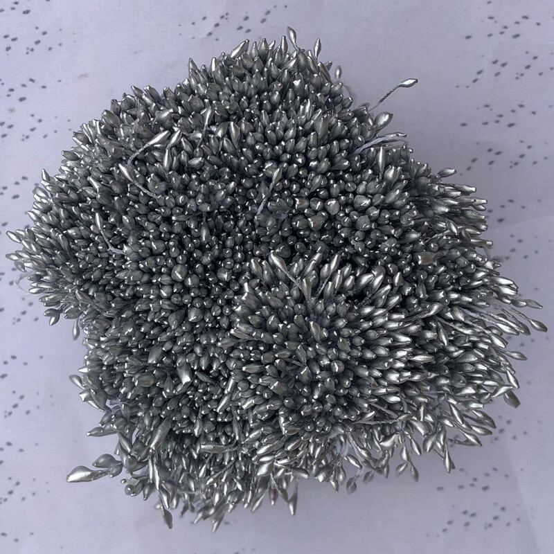 500db/táska 1/3mm barkácsolás mesterséges mini gyöngyvirág porzó bibe Overall esküvői buli lakberendezési karácsonyi kiegészítők