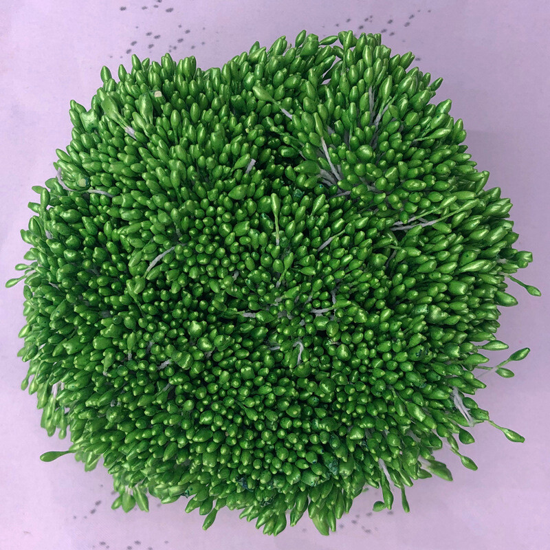 500db/táska 1/3mm barkácsolás mesterséges mini gyöngyvirág porzó bibe Overall esküvői buli lakberendezési karácsonyi kiegészítők