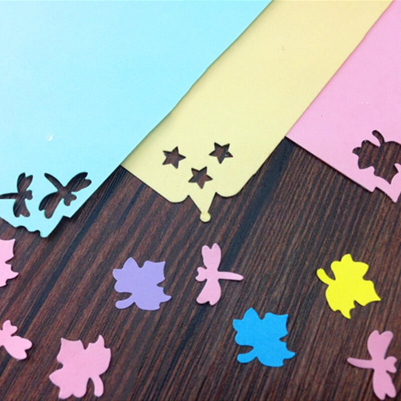 Dispozitiv de gofrare manual pentru album de însemnări DIY, pentru colțul din dantelă, pentru album de cadou/instrument de realizare a cărților memoriale Dispozitiv de gofrare