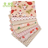 Chainho, Βαμβακερό ύφασμα με τυπωμένη υφή Twill, Ύφασμα συνονθύλευμα, Υλικό γεμίσματος ραπτικής DIY, Χριστουγεννιάτικη σειρά, Προδιαγραφές 2, CC239