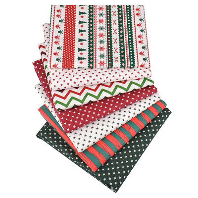 Chainho, Βαμβακερό ύφασμα με τυπωμένη υφή Twill, Ύφασμα συνονθύλευμα, Υλικό γεμίσματος ραπτικής DIY, Χριστουγεννιάτικη σειρά, Προδιαγραφές 2, CC239