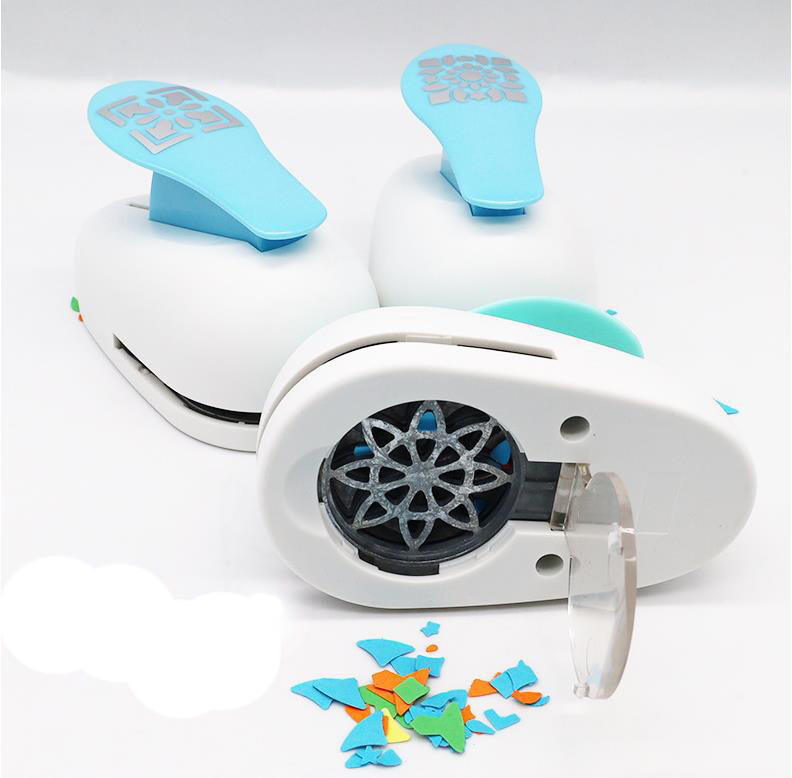 Ingyenes szállítás Nagy díszes szegély dombornyomásos scrapbooking kézzel készített éleszköz barkács papírvágó Kézműves ajándék perforadora de papel