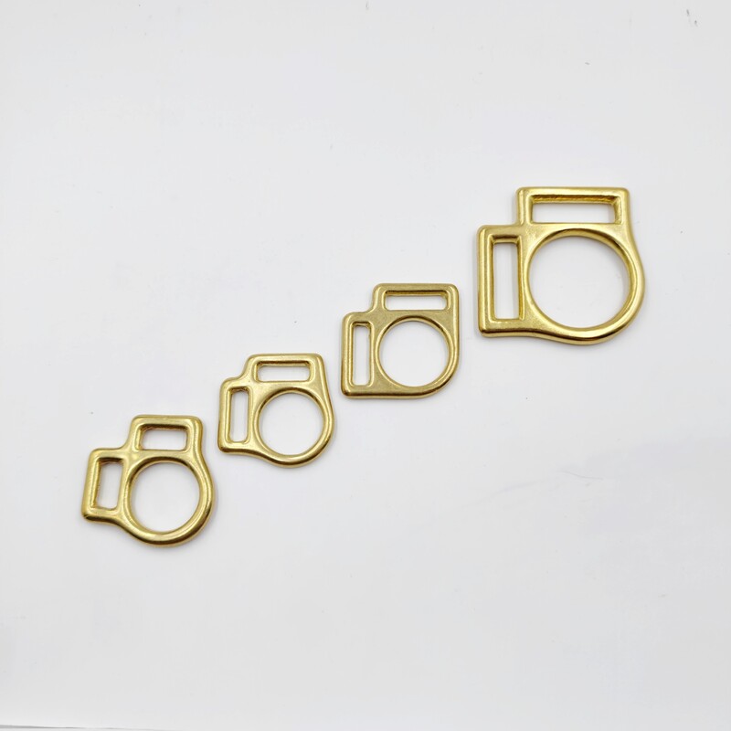 Kiváló minőségű sárgaréz vastagított bőr kézi táska hátizsák cipőszíj öv Web Adjust rögzítse csat csat bőripari kiegészítők