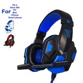 Căști de gaming Căști Deep Bass Stereo cu fir Gamer Căști Microfon pentru PS4 Telefon PC Laptop Xbox One Nintend Switch iPad