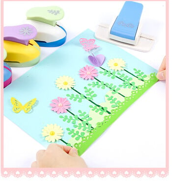 Αβίαστα Flower Hole Punch Paper Craft punches for Scrapbooking Puncher Machine Paper Cutting DIY Tools Χαρτικά γραφείου