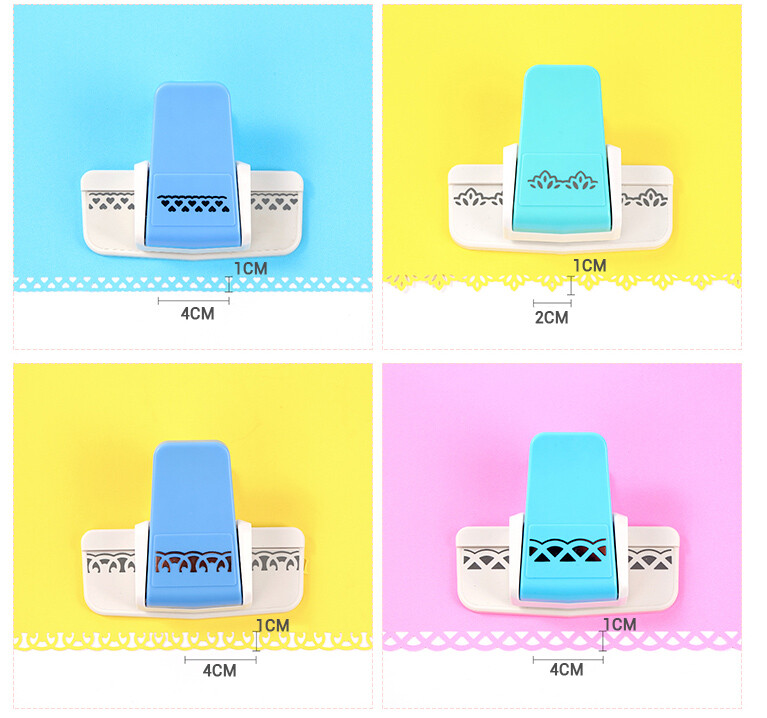 Перфоратор за цветя без усилие Перфоратори за хартия за скрапбукинг Перфоратор Машина за рязане на хартия Направи си сам Инструменти Офис канцеларски материали