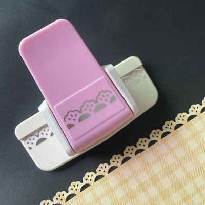 10 feluri noi poanson de margine fantezist S design de flori embosing Punch scrapbooking dispozitiv de margine lucrat manual DIY tăietor de hârtie artizanat