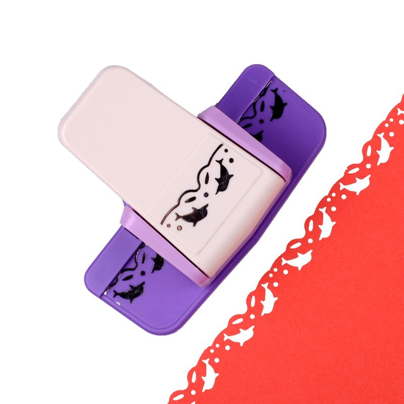 10 feluri noi poanson de margine fantezist S design de flori embosing Punch scrapbooking dispozitiv de margine lucrat manual DIY tăietor de hârtie artizanat