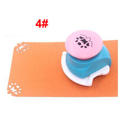 Reljefinis „pasidaryk pats“ kampinis popierius, spausdinimo kortelių pjaustytuvas Dovanų iškarpų knygelės formuotojas Mažas reljefinis įtaisas Rankų darbo skylių perforatorius vaikams