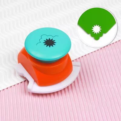 Reljefinis „pasidaryk pats“ kampinis popierius, spausdinimo kortelių pjaustytuvas Dovanų iškarpų knygelės formuotojas Mažas reljefinis įtaisas Rankų darbo skylių perforatorius vaikams