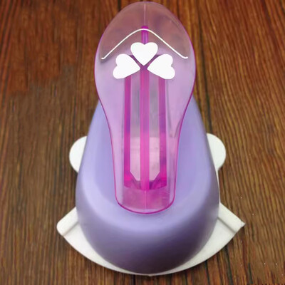 Reljefinis „pasidaryk pats“ kampinis popierius, spausdinimo kortelių pjaustytuvas Dovanų iškarpų knygelės formuotojas Mažas reljefinis įtaisas Rankų darbo skylių perforatorius vaikams