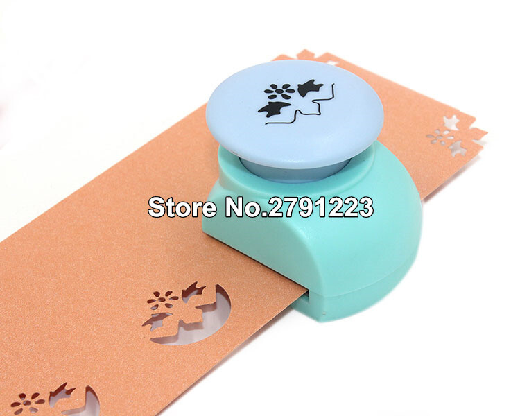 Reljefinis „pasidaryk pats“ kampinis popierius, spausdinimo kortelių pjaustytuvas Dovanų iškarpų knygelės formuotojas Mažas reljefinis įtaisas Rankų darbo skylių perforatorius vaikams