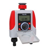 Dvojité zásuvky, záhradný automatický zavlažovací časovač, digitálny elektronický solenoidový ventil, časovač zavlažovania, vodotesný riadiaci systém
