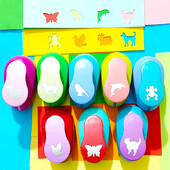 2,0-2,5 cm Dog Cat EVA Foam Craft Punch DIY Χαρτοκόφτης για Ευχετήριες κάρτες Scrapbooking Παιδιά Χειροποίητο Τρυπάκι