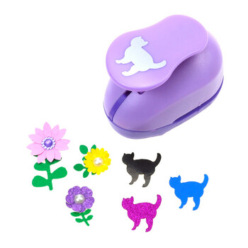 2,0-2,5 cm Dog Cat EVA Foam Craft Punch DIY Χαρτοκόφτης για Ευχετήριες κάρτες Scrapbooking Παιδιά Χειροποίητο Τρυπάκι