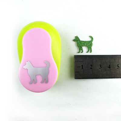 2,0-2,5 cm Dog Cat EVA Foam Craft Punch DIY Χαρτοκόφτης για Ευχετήριες κάρτες Scrapbooking Παιδιά Χειροποίητο Τρυπάκι