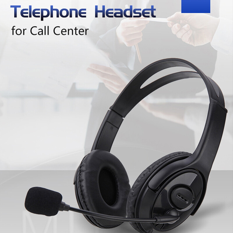 USB геймърски слушалки Регулируеми кабелни компютърни слушалки с микрофон Музикални геймърски слушалки за лаптоп компютър Skype офис