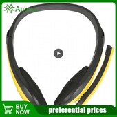 3,5 mm vadu austiņas ar mikrofonu Universālas austiņas ar trokšņu samazināšanas austiņām datoram, klēpjdatoram, balss zvanu spēlēm