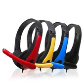 3,5 mm vadu austiņas ar mikrofonu Universālas austiņas ar trokšņu samazināšanas austiņām datoram, klēpjdatoram, balss zvanu spēlēm