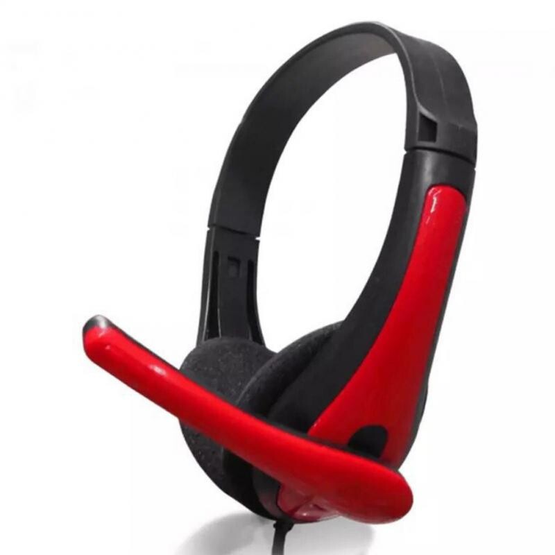 3,5 mm vadu austiņas ar mikrofonu Universālas austiņas ar trokšņu samazināšanas austiņām datoram, klēpjdatoram, balss zvanu spēlēm