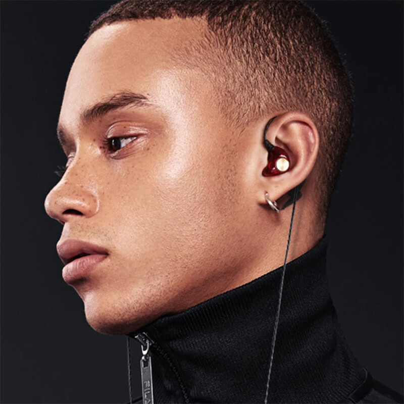 Căști cu fir K1 Căști intraauriculare cu microfon, mufă de 3,5 mm, căști HIFI cu reducere a zgomotului, pentru telefoane, tablete, laptop