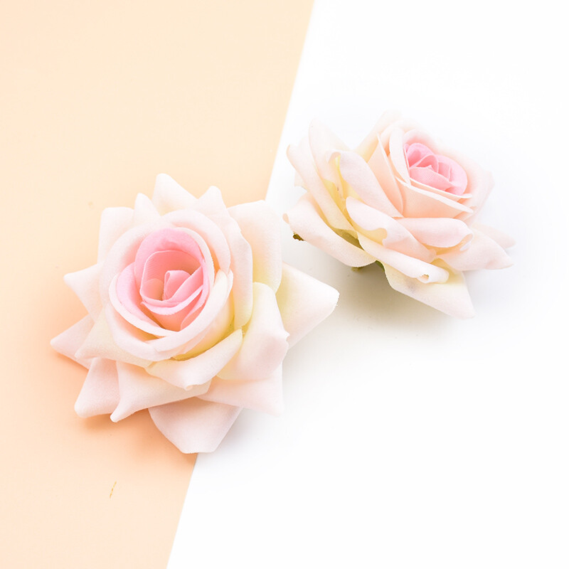 10 DB Selyemvörös rózsák Menyasszonyi Kiegészítők Tisztítás Művirágok Otthoni Esküvői Dekorációhoz Barkácsolás A sapka ajándékdoboz Scrapbook