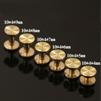 Screw Craft Seamless Screw Craft Screws Stud Studded Belt Stranning Nail Rivet Sunflower Διακοσμητικό