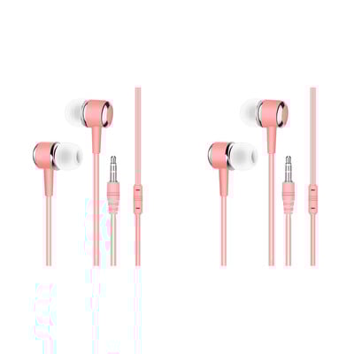 Ausīs ievietojamas austiņas, universālas 3,5 mm stereo austiņas, pārnēsājamas 3,5 mm spraudnis mobilajam telefonam datoram klēpjdatoram MP3