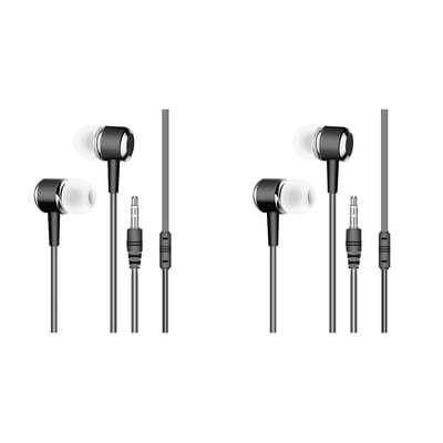 Ausīs ievietojamas austiņas, universālas 3,5 mm stereo austiņas, pārnēsājamas 3,5 mm spraudnis mobilajam telefonam datoram klēpjdatoram MP3