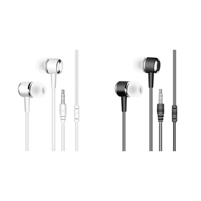 Ausīs ievietojamas austiņas, universālas 3,5 mm stereo austiņas, pārnēsājamas 3,5 mm spraudnis mobilajam telefonam datoram klēpjdatoram MP3