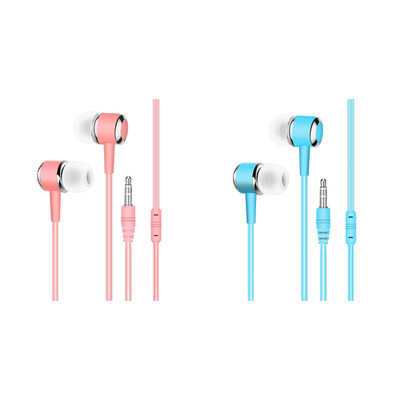 Ausīs ievietojamas austiņas, universālas 3,5 mm stereo austiņas, pārnēsājamas 3,5 mm spraudnis mobilajam telefonam datoram klēpjdatoram MP3