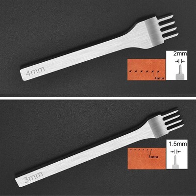 2 vnt. „Pasidaryk pats“ odiniai perforavimo įrankiai.