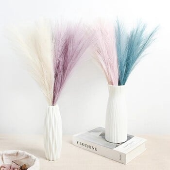 5/10/20Pcs Artificial Pampas Bouquet Fake Reed for Home Room Decor Κήπος Διακόσμηση γάμου εξωτερικού χώρου DIY Αξεσουάρ χειροτεχνίας γιρλάντα