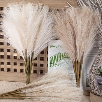 5/10/20Pcs Artificial Pampas Bouquet Fake Reed for Home Room Decor Κήπος Διακόσμηση γάμου εξωτερικού χώρου DIY Αξεσουάρ χειροτεχνίας γιρλάντα