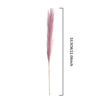 5/10/20Pcs Artificial Pampas Bouquet Fake Reed for Home Room Decor Κήπος Διακόσμηση γάμου εξωτερικού χώρου DIY Αξεσουάρ χειροτεχνίας γιρλάντα