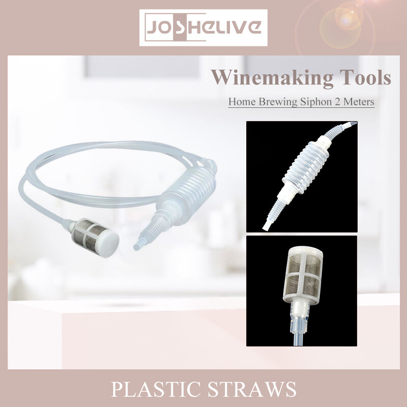 Rankinis plastikinis namų virimo sifonas vamzdis vamzdis žarna vandens vynas rankinis perkėlimo siurblys virtuvės alaus fermentacija vyno gamyba