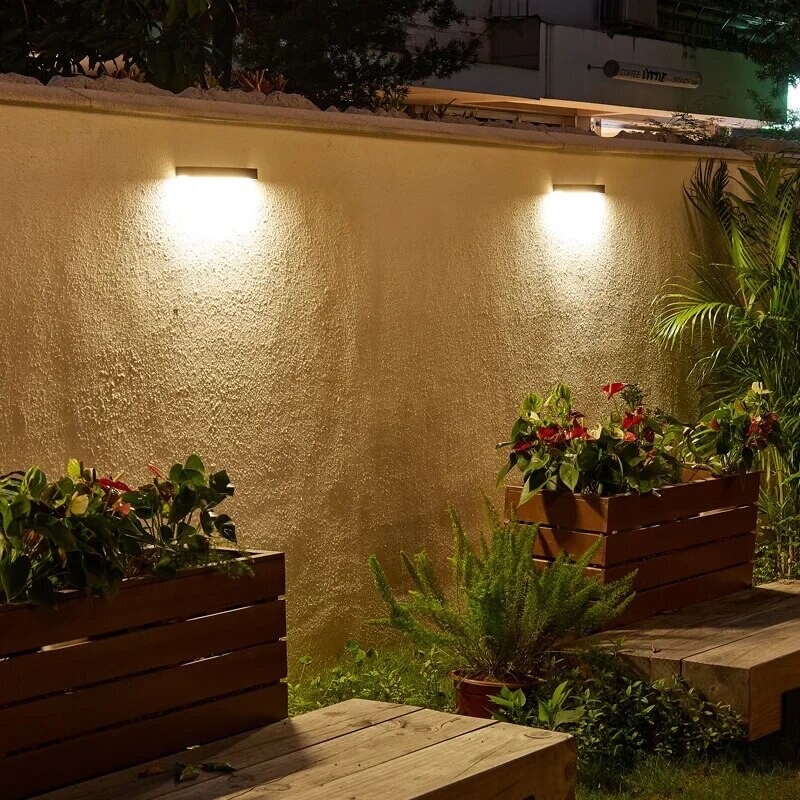 Solárne LED svetlo Vonkajšie vodotesné záhradné dekorácie Solárna lampa Super jasné číslo dverí vily Balkón Slnečné nástenné osvetlenie
