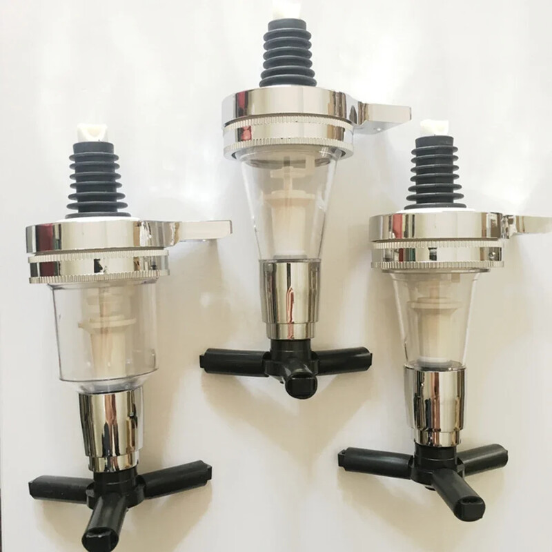 Baro įrankiai Alkoholio dozatorius 1 pakuotės gėrimų siurblio galvutės stovas, stovas, montuojamas ant sienos