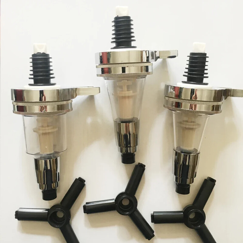 Baro įrankiai Alkoholio dozatorius 1 pakuotės gėrimų siurblio galvutės stovas, stovas, montuojamas ant sienos