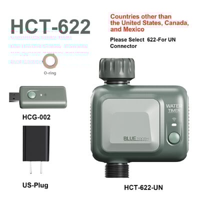 Cronometru fără fir Eshico-Smart, control prin aplicație mobilă, gazon de grădină în aer liber, sistem de irigare a plantelor, cu baterie, HCT-622