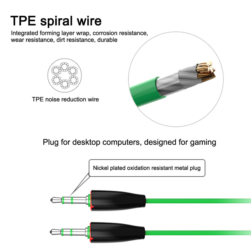 Professzionális Gamer fejhallgató Super Bass Fülre helyezhető számítógépes játékfejhallgató Zajszűrő fülhallgató PS4 PS5 PC laptophoz