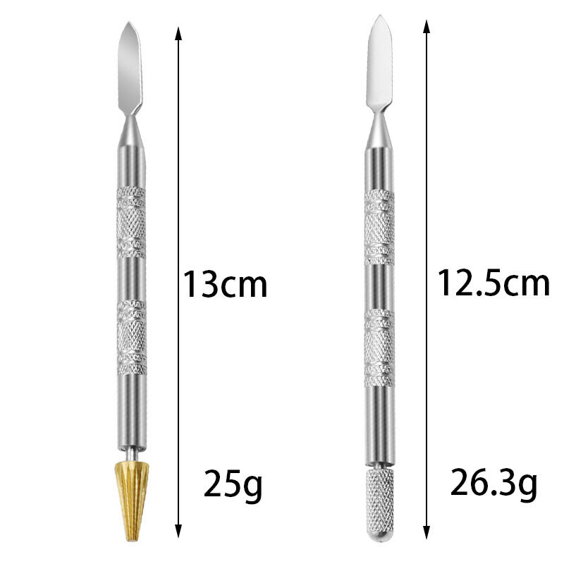 Dvigubo odinio krašto alyvos klijavimo dažų rašiklis aplikatorius Greitas dažų volelis skirtas odiniams amatų įrankiams.