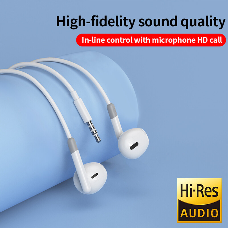 3,5 mm-es fülhallgatós audio vezetékes, fülbe helyezhető fejhallgató mikrofonos fülhallgatóval mobiltelefonhoz/asztali számítógéphez/laptophoz/születésnapi/húsvéti/Presidents Da